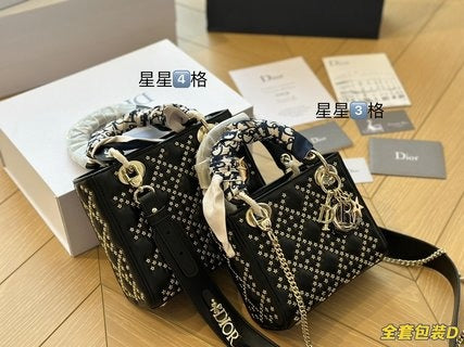 Mini Embellished Charm Satchel Bag