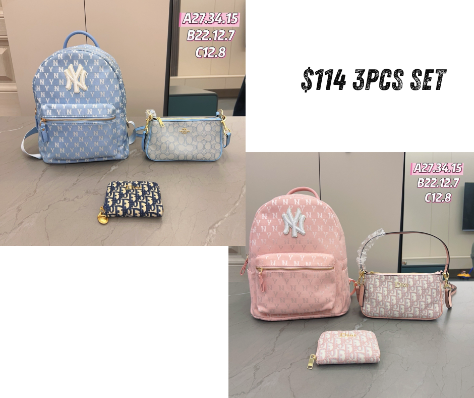Christian Dior 3pcs Purse sets