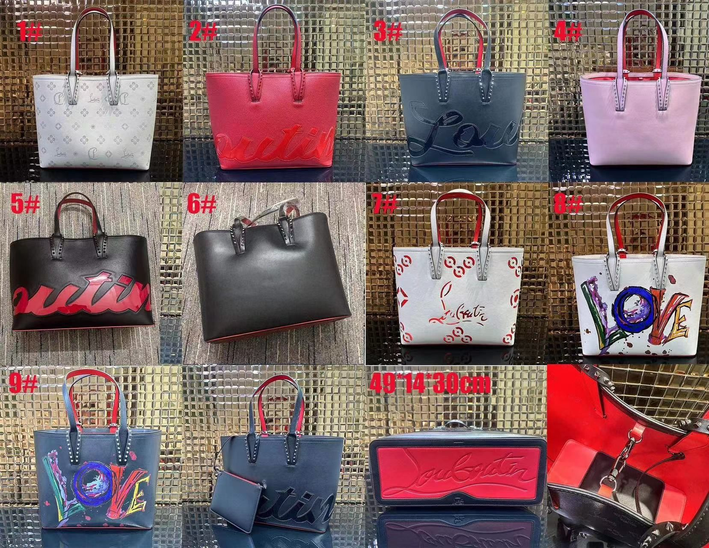 CL Purse 1:1 size: 49*14*30 cm