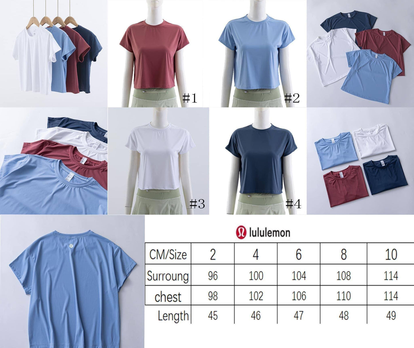 Lulu tops Many pics and Multiple styles