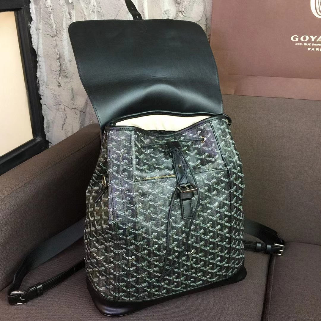 G Backpack Multiple colors 1:1 real leather size:31*15*40 CM