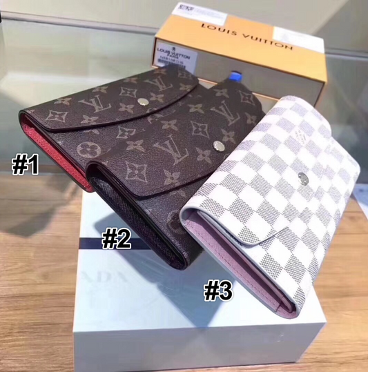 Classic Monogram Envelope Flap Wallet