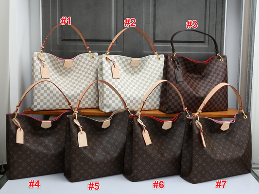 Monogram Hobo Shoulder Bag – Multiple Styles