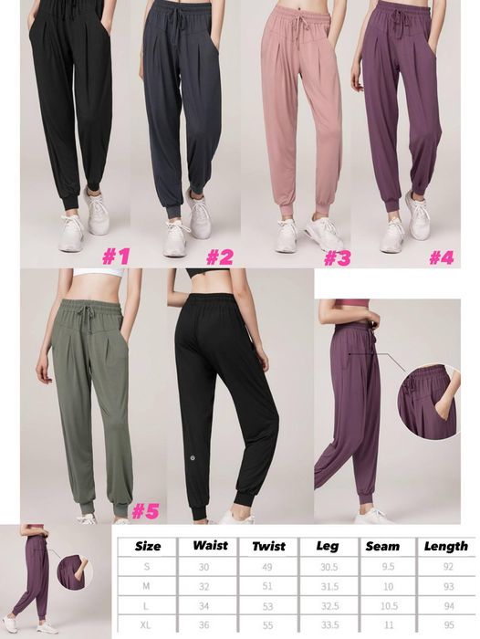 New styles of LULU pants 3 options