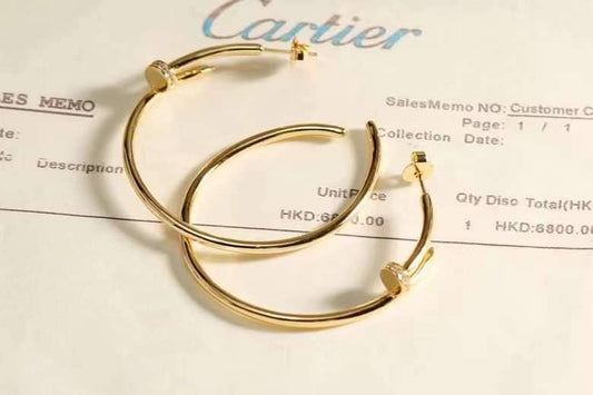 Classic Open Hoop Earrings – Gold, Silver & Rose Gold