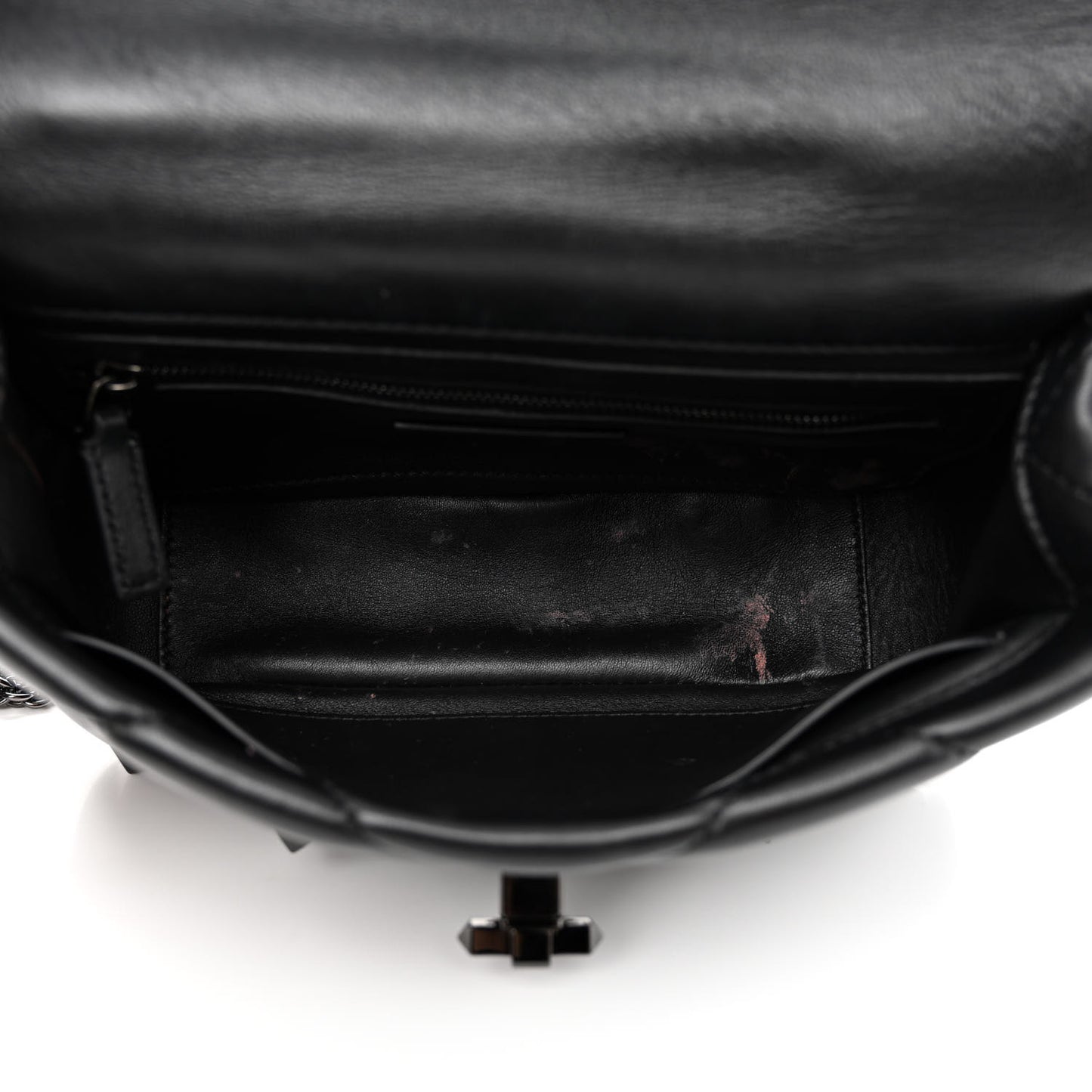 Valentino Garavani Nappa Monochrome Medium Roman Stud Shoulder Bag