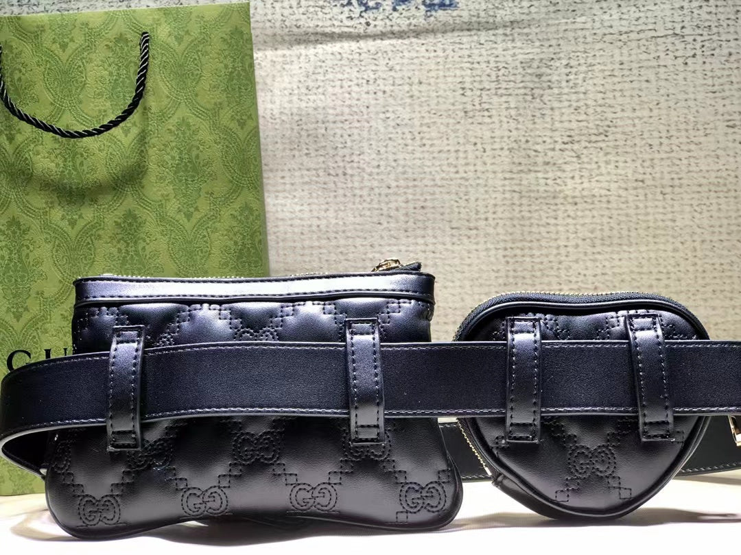 G Heart Bum Bag 1:1 Ophidia