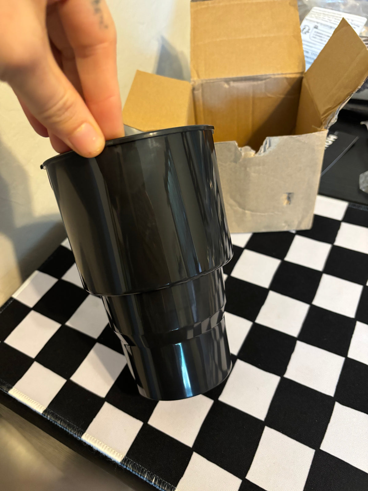 Universal Car Cup Holder Expander – Large Water Bottle & Tumbler Adapter only 1