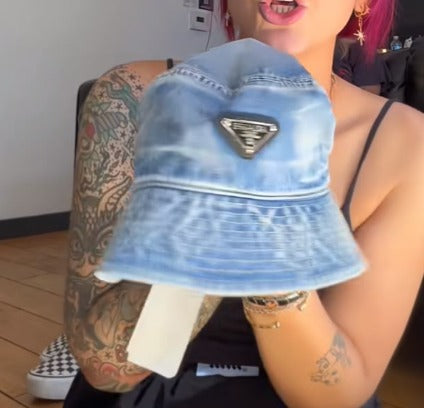 Denim Bucket Hat – Light Blue Wash