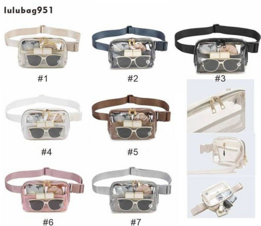 Crossbody Belt Bag with Adjustable Strap – 7 Colors