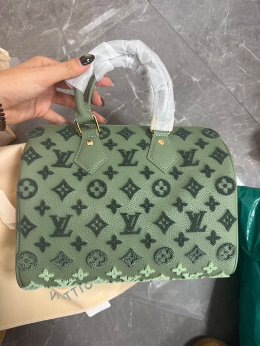 Multicolor Monogram Speedy-Style Handbag