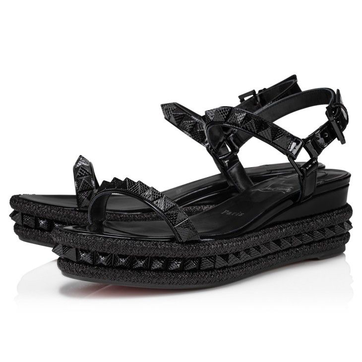 Women's Black Designer-Inspired Sandals, Heels & Slides | Red Sole Collection