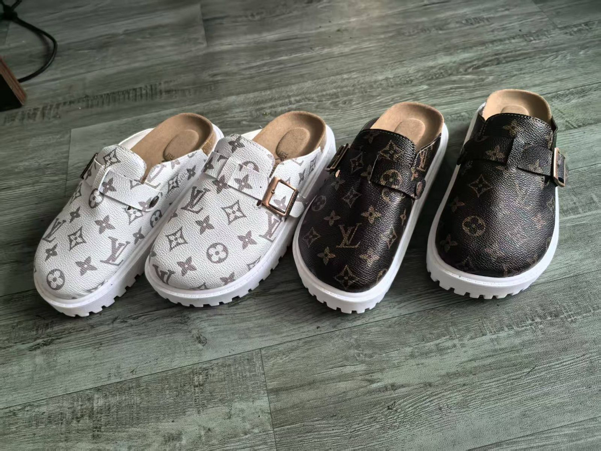 Classic Buckle Clog Mules – Solid Colors & Animal Prints