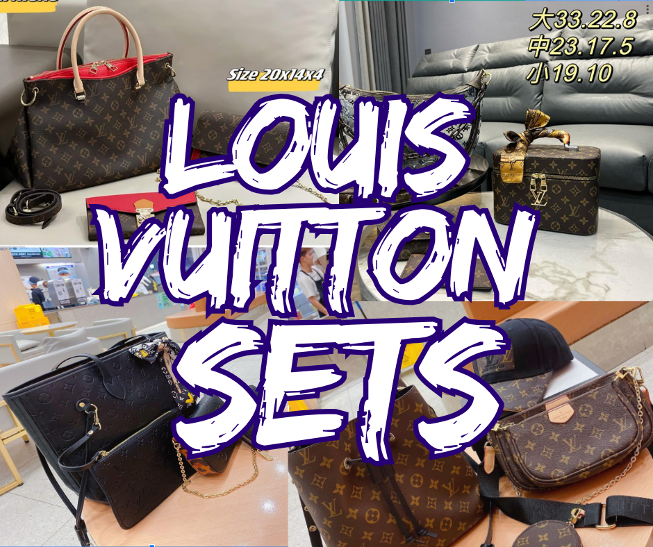 Louis Vuitton, LV 3pcs Purse sets
