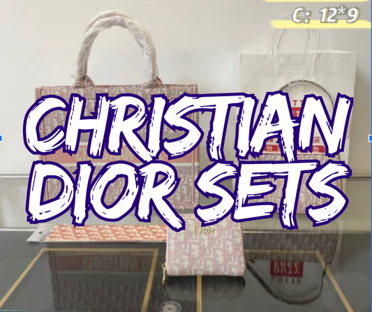 Christian Dior 3pcs Purse sets