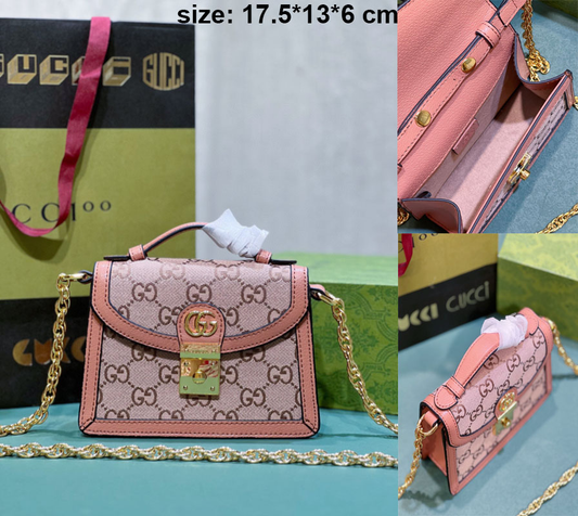 G Purse 1:1 quality size: 17.5*13*6 cm