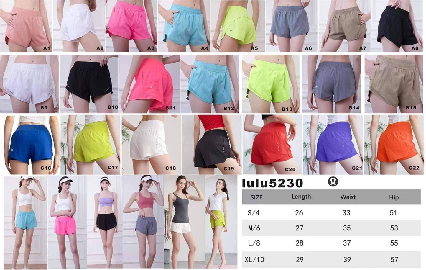 Lulu Shorts many styles & pics