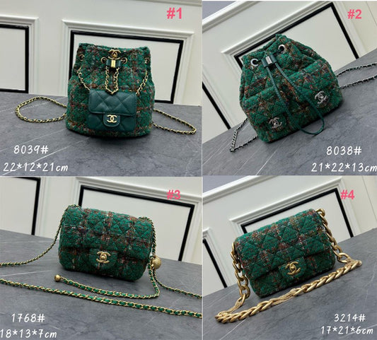 C Green purse/ Backpack 1:1