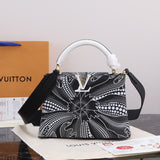 Lv Black and White Purse 1:1