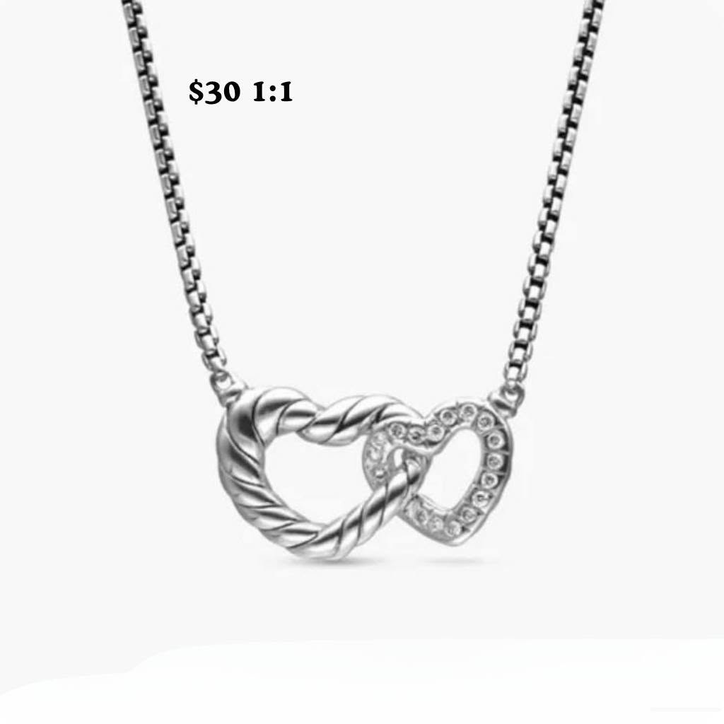 David Y Heart Necklace