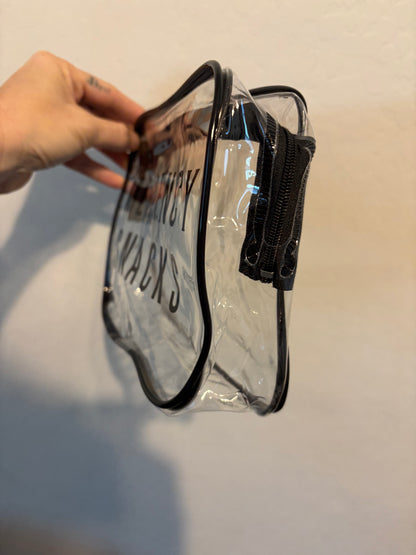 Clear Emergency Snacks Zipper Pouch