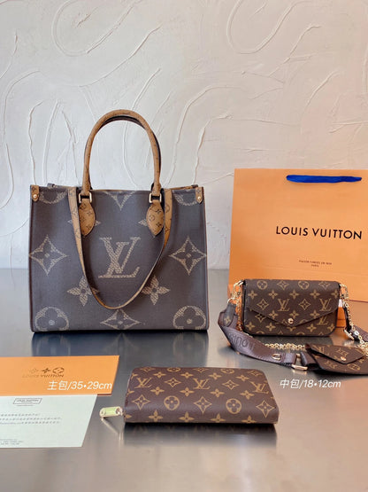 Louis Vuitton, LV 3pcs Purse sets