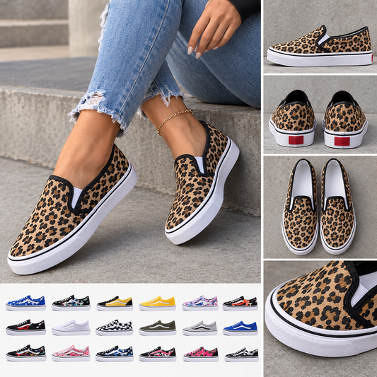 Classic Low-Top Sneakers & Slip-On Canvas Shoes