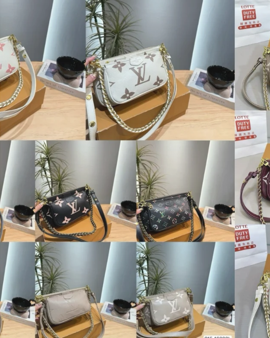 Signature Monogram Mini Shoulder & Crossbody Bag – Multiple Colors