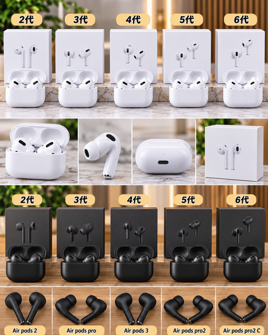 Wireless Bluetooth Earbuds with Charging Case | 5 Styles Available | In-Ear & Open-Fit Headphones