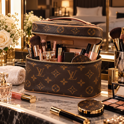 COSMETIC CASE, MAKEUP BAG