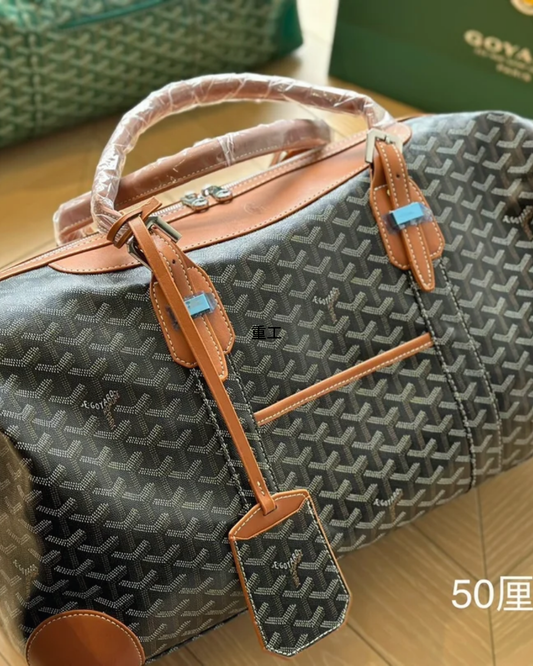 Monogram Weekender Travel Duffel Bag