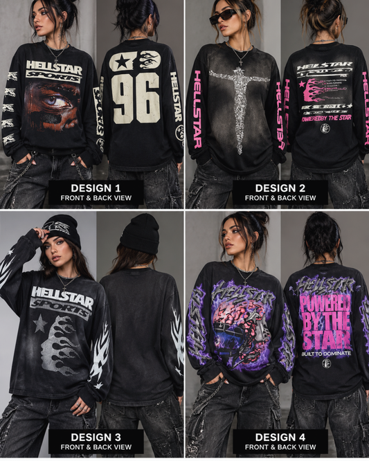 Graphic Long Sleeve Shirts – Unisex Collection