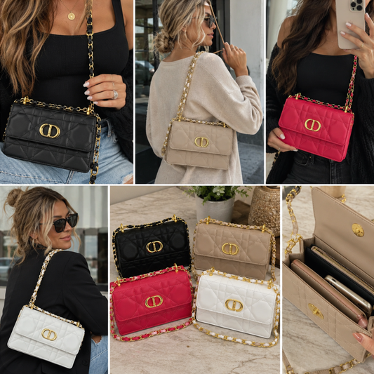 Quilted Mini Chain Crossbody Bag