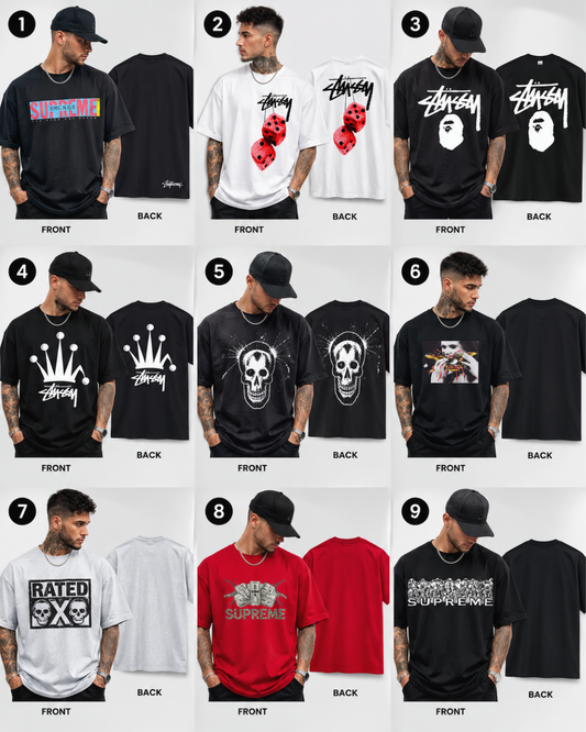 Premium Graphic Streetwear Tees
