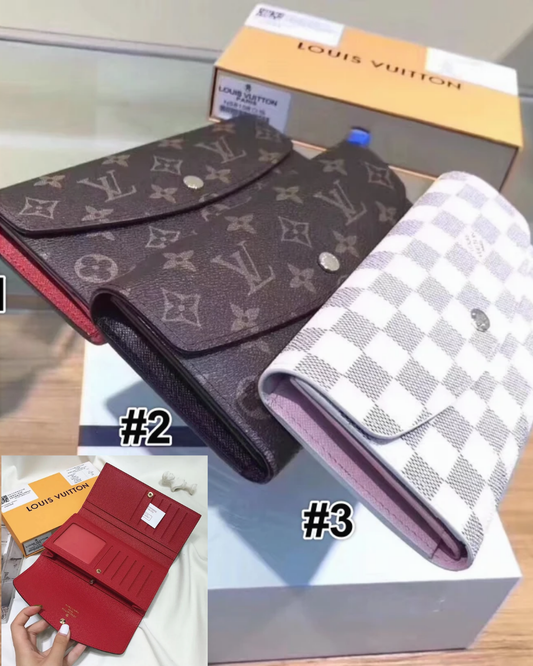 Classic Monogram Envelope Flap Wallet