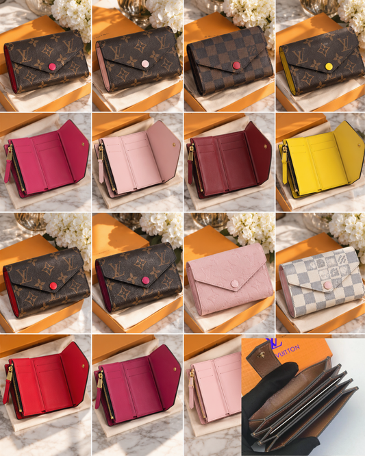 Classic Monogram Compact Trifold Wallet