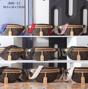 L Bum bag cross body, TB flip flops, Til death necklace
