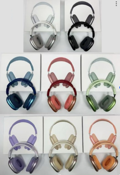 Wireless Over-Ear Headphones with Cushioned Ear Cups