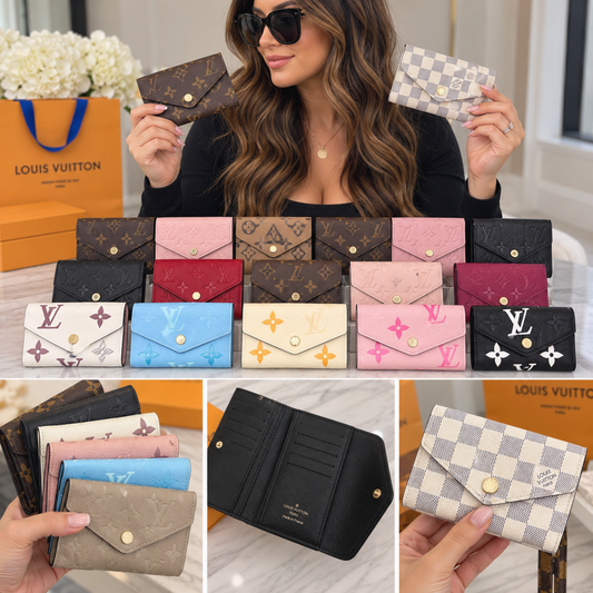 Classic Monogram Compact Trifold Wallet