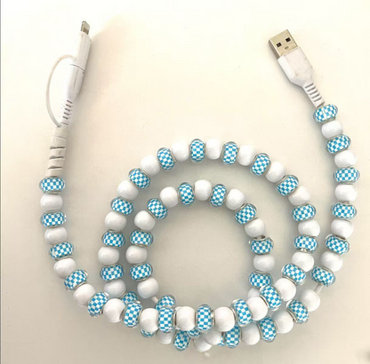 4-in-1 Beaded Charging Cable