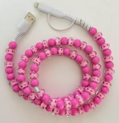 4-in-1 Beaded Charging Cable