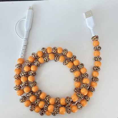 4-in-1 Beaded Charging Cable