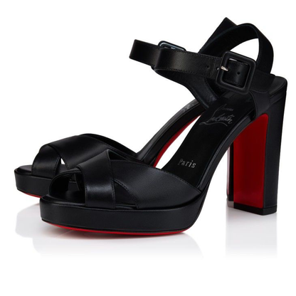 Women's Black Designer-Inspired Sandals, Heels & Slides | Red Sole Collection