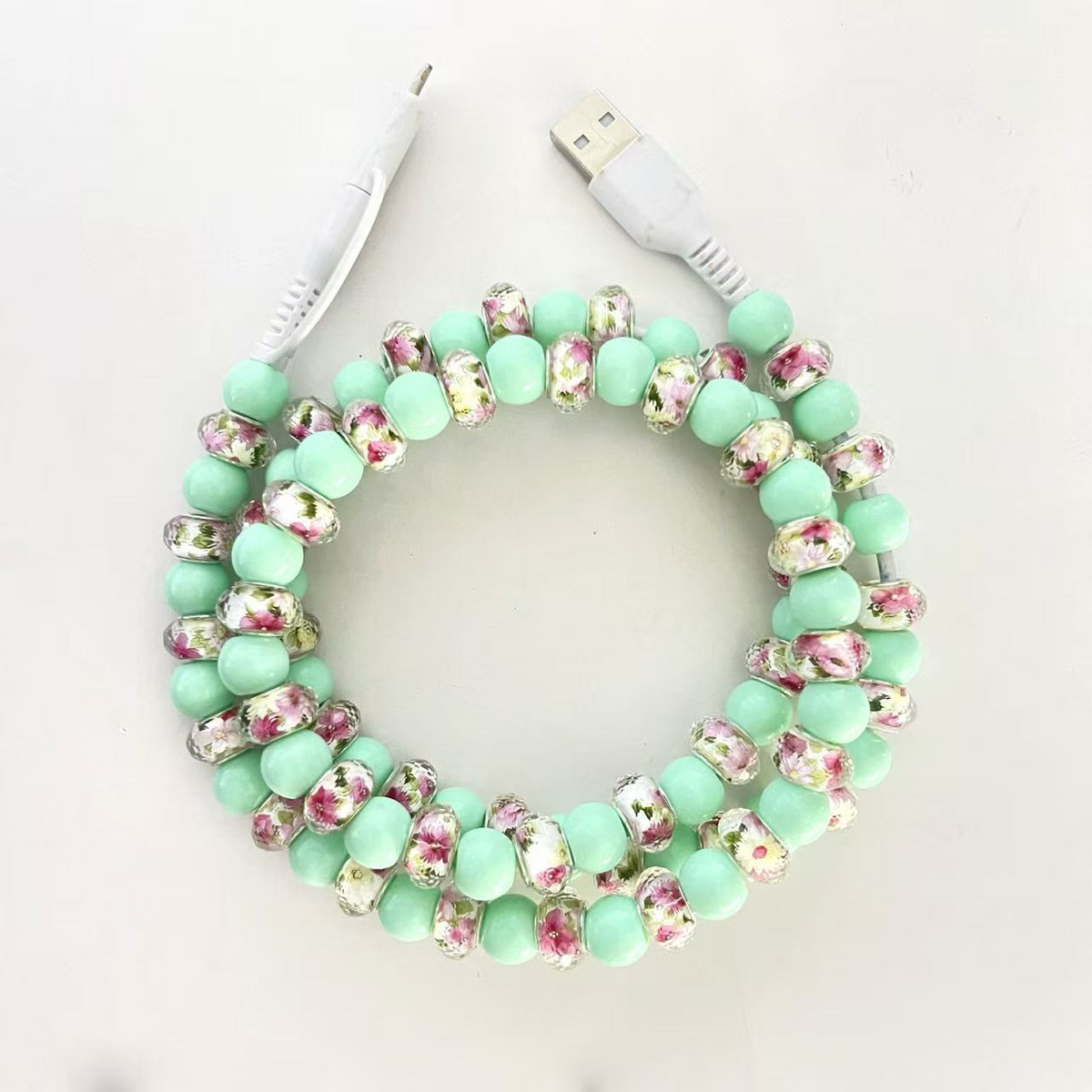 4-in-1 Beaded Charging Cable